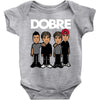 dobre twins dobre brother Baby Bodysuit