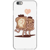 french toast kiss iPhone 6/6s Case