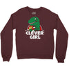 clever girl Crewneck Sweatshirt