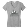 Nerd Mount Cleverest Women's V-Neck T-Shirt
