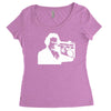 beethoven ghetto blaster Women's Triblend Scoop T-shirt