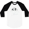 softball mom sequins 3/4 Sleeve Shirt