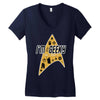 im geeky and i know it Women's V-Neck T-Shirt