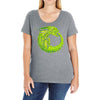 alien ouroboros Ladies Curvy T-Shirt