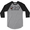 need caffeine 3/4 Sleeve Shirt