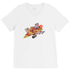 pizza jet V-Neck Tee