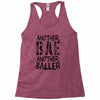 another bae another baller girls Racerback Tank