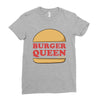 Burger Queen Veggie Ladies Fitted T-Shirt