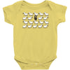 black sheep, ideal gift or christmas present Baby Bodysuit
