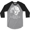 without a moustache einstein proud hirsute mustachioed grooming 3/4 Sleeve Shirt