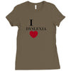 i dyslexia Ladies Fitted T-Shirt