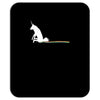 unicorn scooting on the floor Mousepad