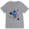 Space Astronot V-Neck Tee