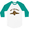 My Heart (a230) 3/4 Sleeve Shirt
