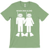 never dive alone scuba diving T-Shirt