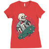 skullboarding Ladies Fitted T-Shirt