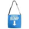 sympathy bump novelty beer belly Adjustable Strap Totes