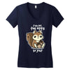 nuts Women's V-Neck T-Shirt