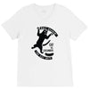 cat versus cucumber V-Neck Tee