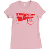 merry christmas santa claus Ladies Fitted T-Shirt