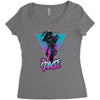 deep space Women's Triblend Scoop T-shirt