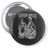 the walking dead tv show daryl and merle dixon brothers zombies Pin-back button