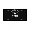 americas team License Plate