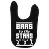 bars to the stars Baby Bibs