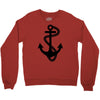 anchor sailor t shirt fashion cross top tee nautical tshirt retro tatt Crewneck Sweatshirt
