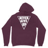 never give up Hoodie
