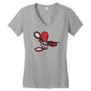 part time job (sport shop) Women's V-Neck T-Shirt