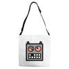 robot funny Adjustable Strap Totes