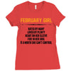 February Girl Hated By Many Ladies Fitted T-Shirt