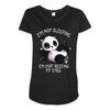 just resting my eyes Maternity Scoop Neck T-shirt
