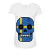 sweden till i die Maternity Scoop Neck T-shirt