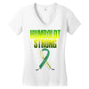 Humboldt Strong Women's V-Neck T-Shirt
