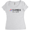 100x or gtfo bitmex edition Women's Triblend Scoop T-shirt