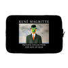 René Magritte The Son Of Man Laptop sleeve