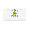 world's best aunt License Plate