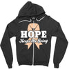 Hope Keeps Me Going Zipper Hoodie