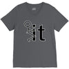 fk it funny college party V-Neck Tee