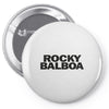 Rock Balboa Pin-back button