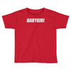 baby girl ringer Toddler T-shirt