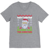 most wanted beard man this christmas V-Neck Tee