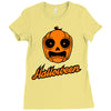 halloween Ladies Fitted T-Shirt
