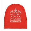 my first ugly sweater Baby Beanies