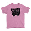 training to beat goku Youth Tee