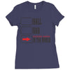 hall bad Ladies Fitted T-Shirt