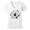 disco solar sistem Women's V-Neck T-Shirt