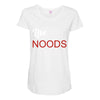 live noods Maternity Scoop Neck T-shirt